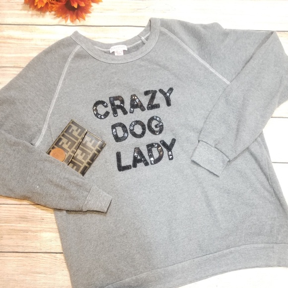 crazy dog lady sweatshirt